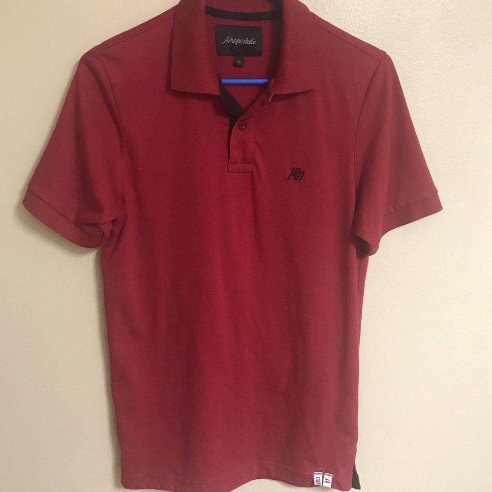 - SOLD - Men’s Aeropostale A87 Polo Shirt Short Sleeve